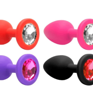 Plug Anal Silicone Tamanho P Sexy Import