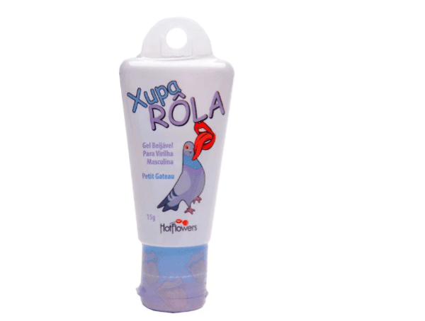 Xupa Rola Gel Beijável Masculino 15G Hot Flowers