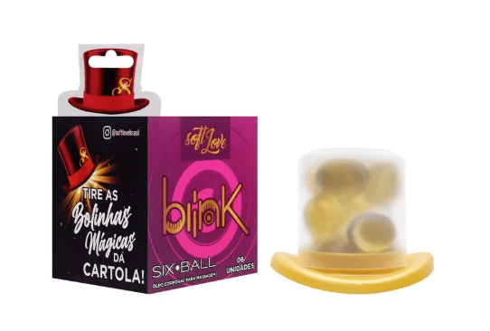 Six Ball Blink Bolinha Anal 6 Unidades Soft Love