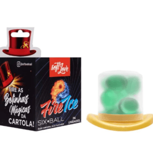 Six Ball Fire Ice Bolinha Excitante 6 Unidades Soft Love